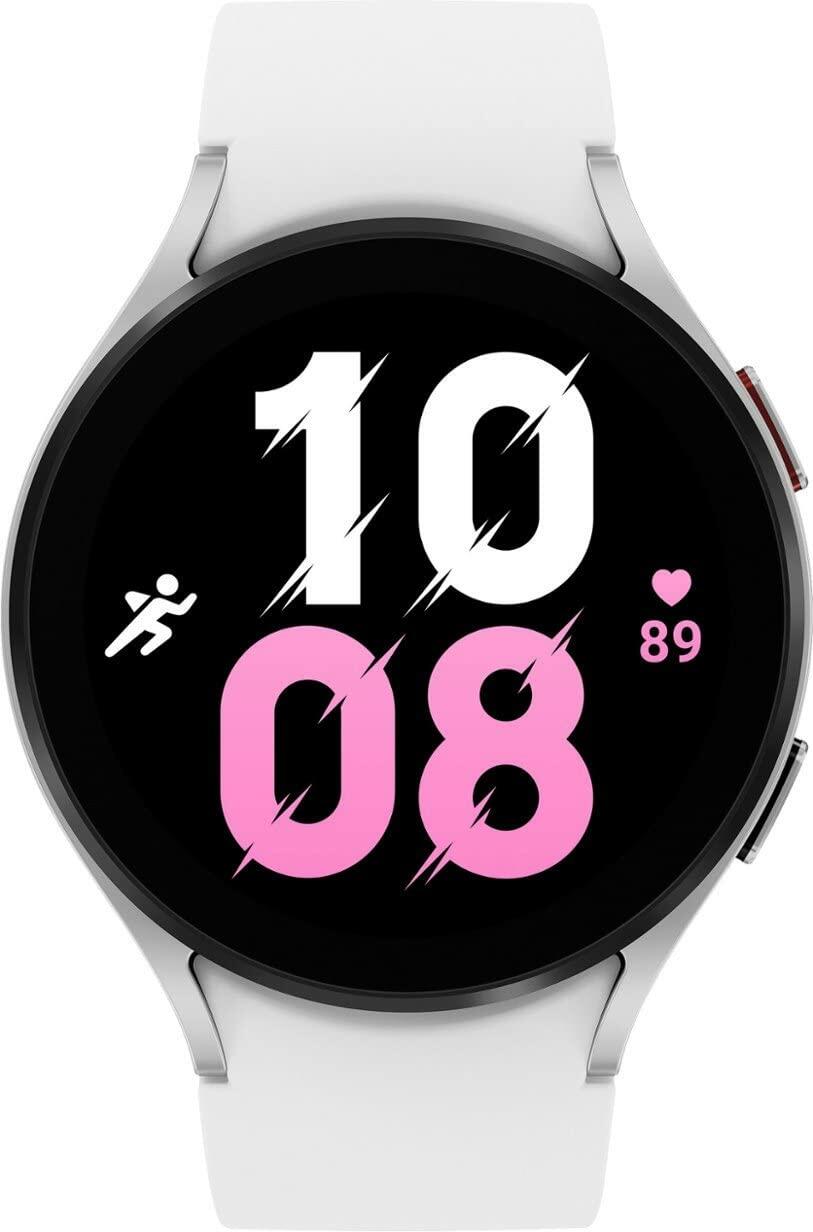 *RESET LIVE DEMO UNIT* SAMSUNG Galaxy Watch 5 44mm, Silver Bezel w/White Band