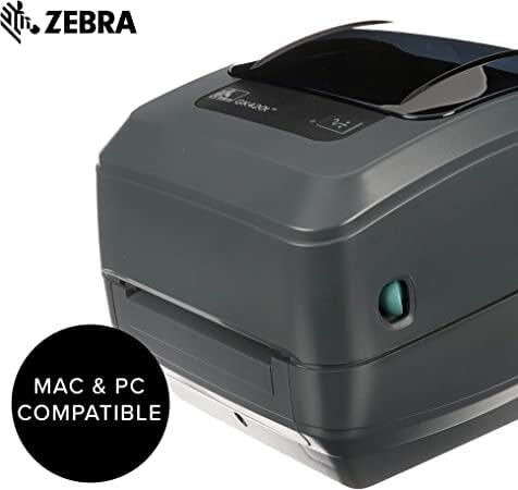 Zebra - GK420t Thermal Transfer Desktop Printer for Label *ONLY THE PRINTER*