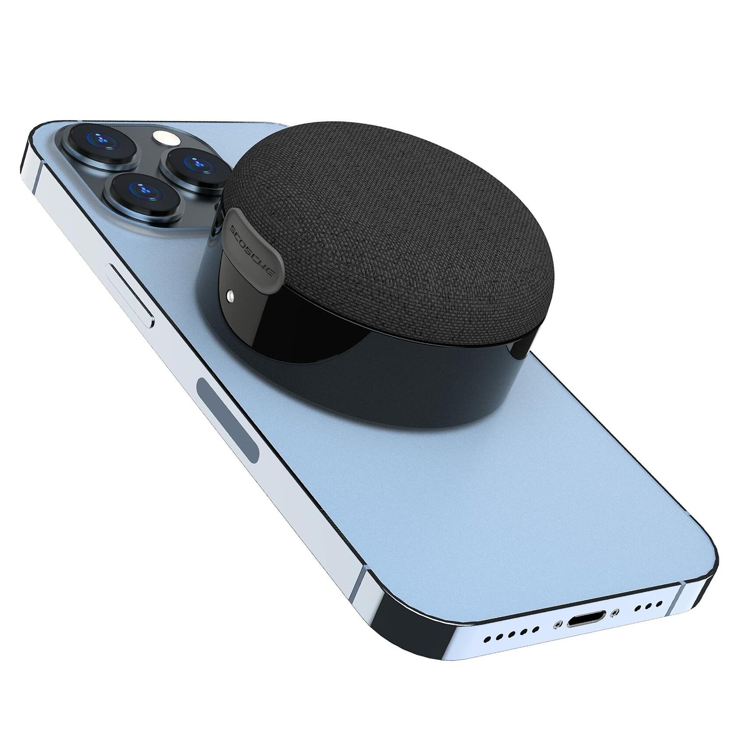 Scosche BTMSS-SP BoomCan MS Portable Magnetic True Wireless BT Speaker | Black