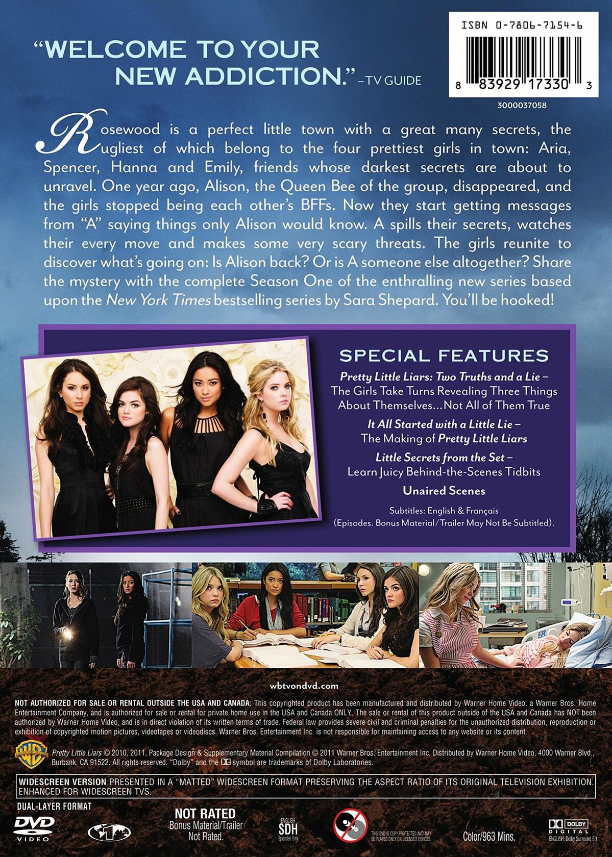 The Complete First Season ~ Pretty Little Liars: Season 1 (DVD)