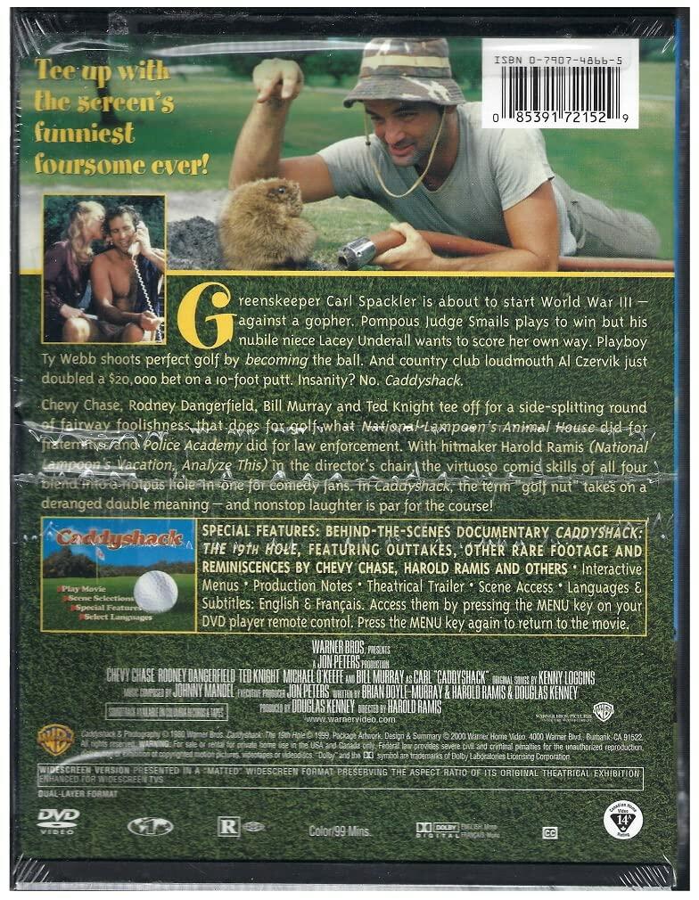Caddyshack ~ The Snobs against the Slobs | 20th Anniversary (DVD)