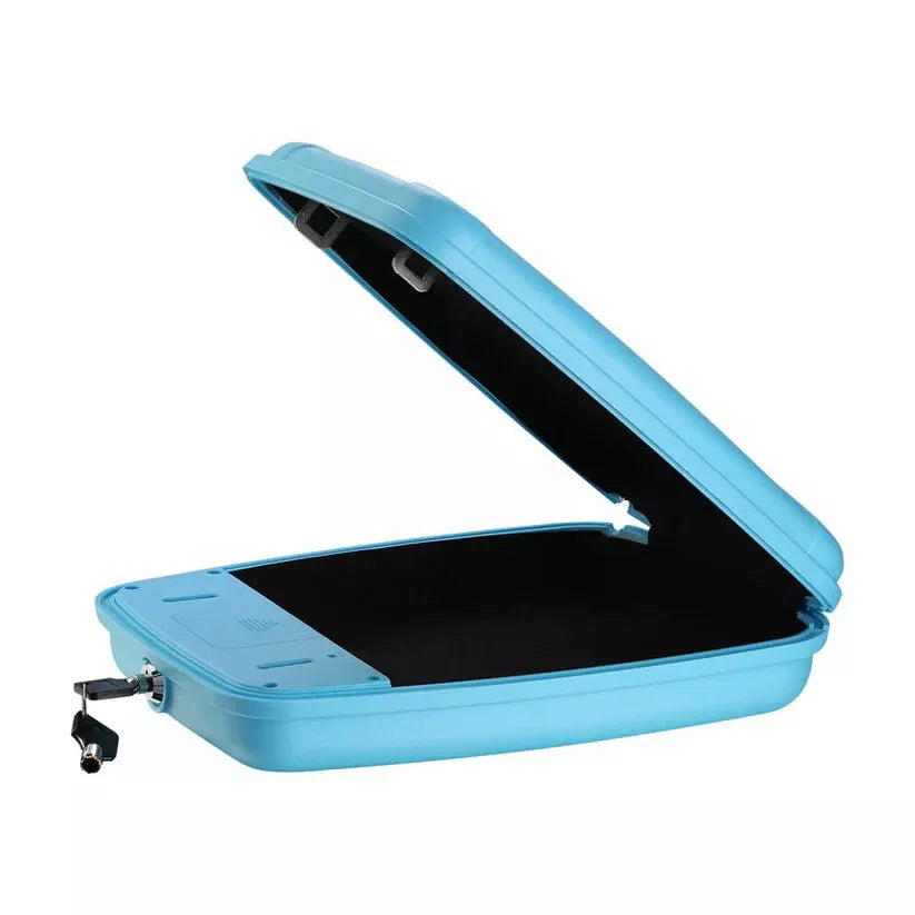 Vicosmos Privacy Safe Office V1 Pro Business/Travel Private Secure Storage- Blue
