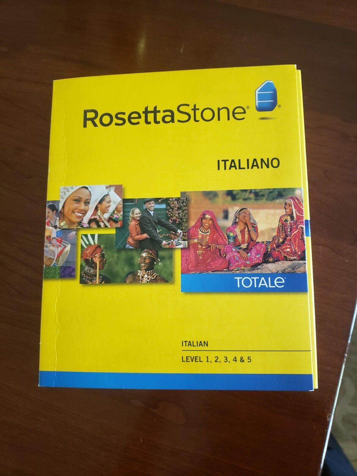 Rosetta Stone 27797 Italian Version 4, Level 1-5