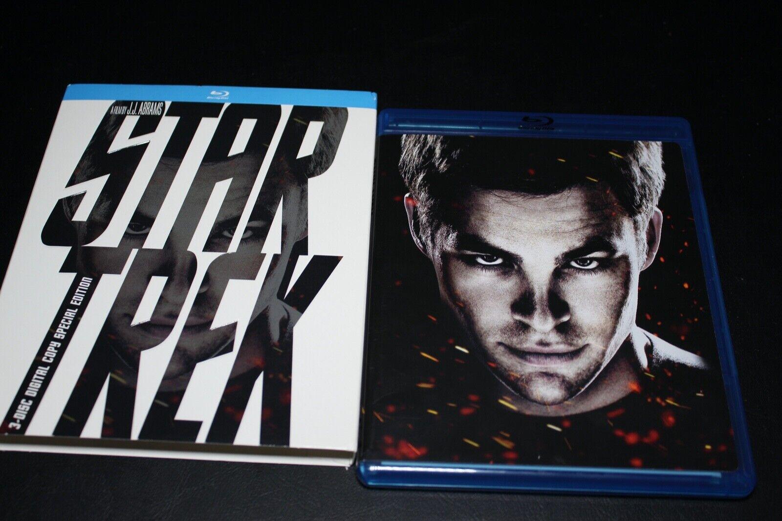 Star Trek (Blu-ray, 2009, 3-Disc Set Special Edition w/ Slipcover)