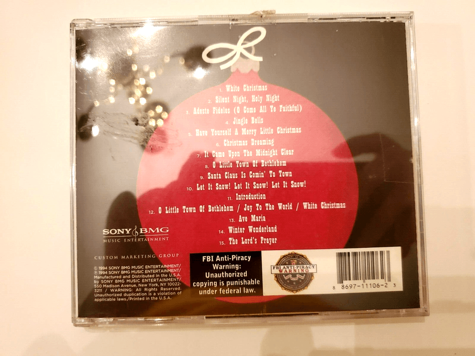 Frank Sinatra: Christmas Songs By Sinatra (CD) -Brand New Sealed, *Cracked Case