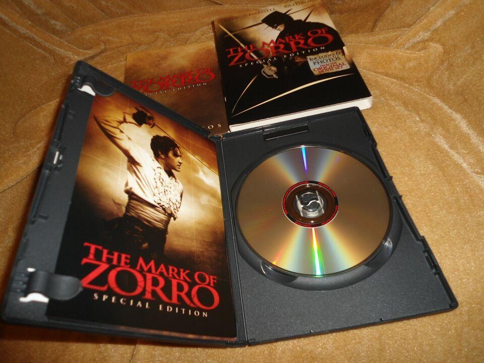 The Mark of Zorro (Colorized / B&W) Special Edition w/ Sealed Movie Photos Pack