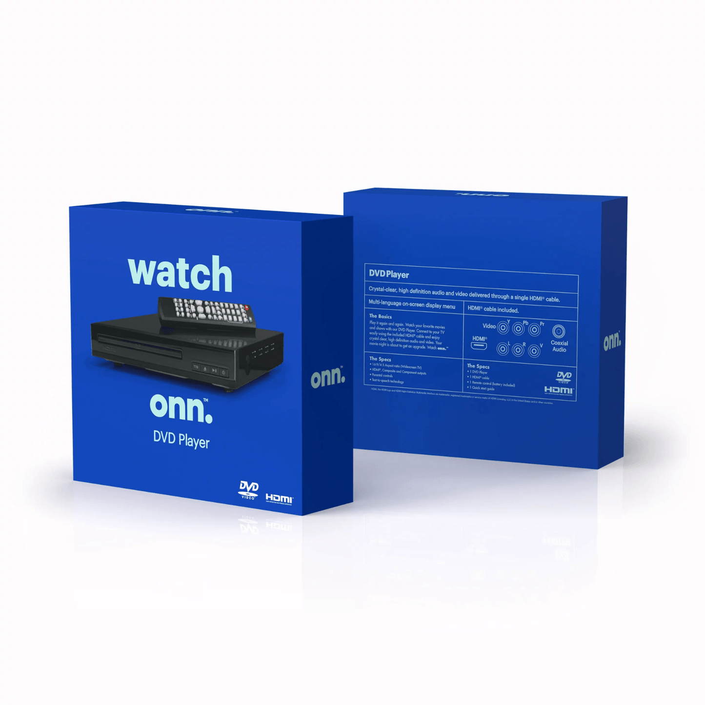 Onn Full HD DVD Player w/ HDMI Cable and Remote Control (100008761)