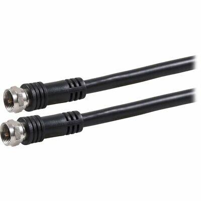 Onn Dual-Shield Coax Cable 25 ft Black - Raastadeals