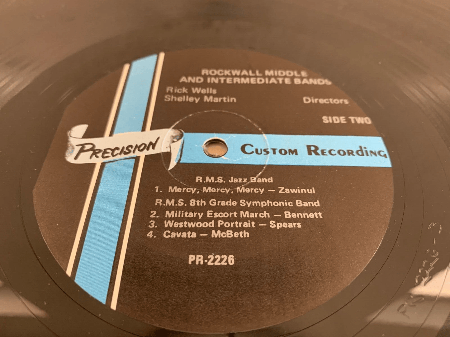 Rockwall TX Middle & Intermediate School Bands - Best in Class 1984 Vinyl Record