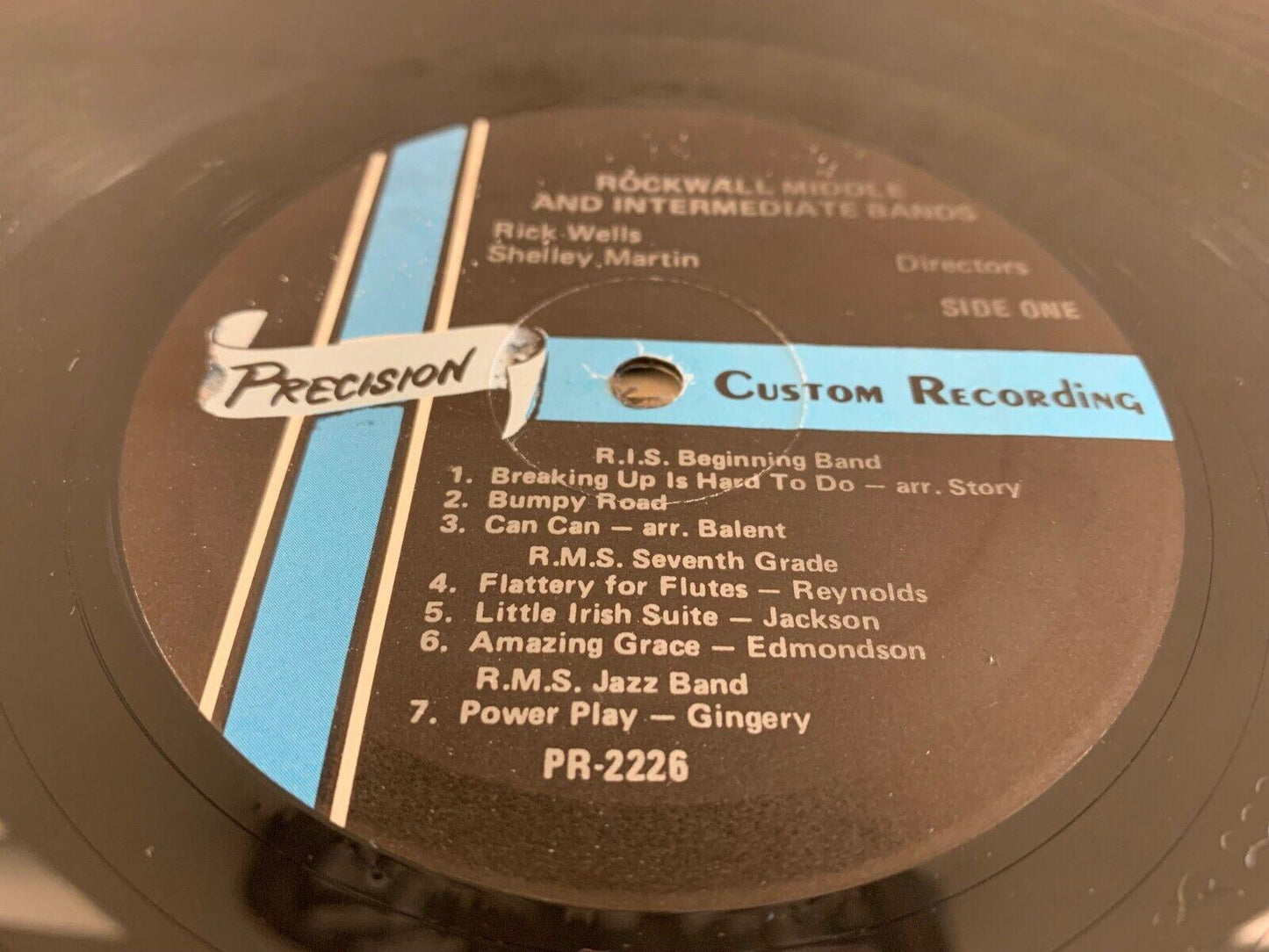 Rockwall TX Middle & Intermediate School Bands - Best in Class 1984 Vinyl Record