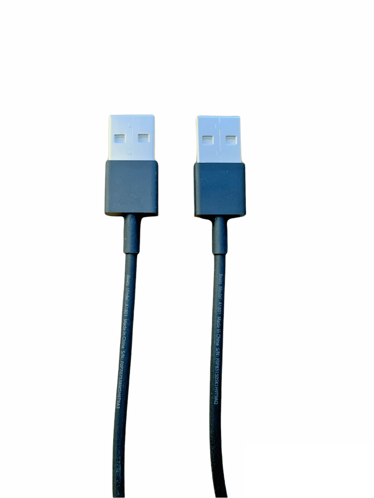 2 PACK - Beats by Dr. Dre Lightning to USB 6" Cable (MFI Certified)