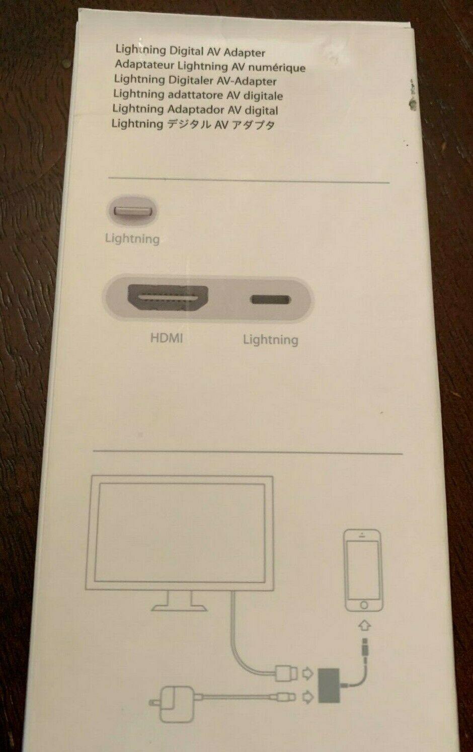 Apple Lightning to HDMI Digital AV Adapter