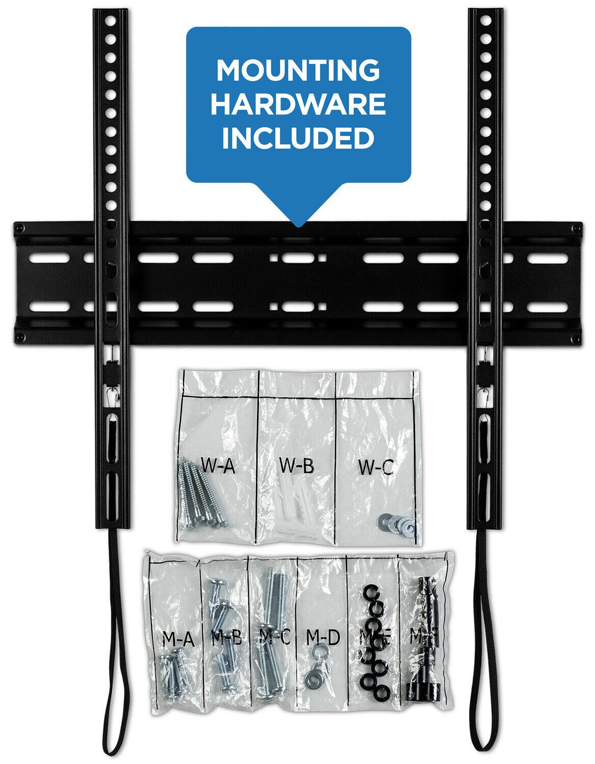 Mount-it! MI9905X Low Profile Fixed Wall TV Mount Bracket Kit For 32"-55" TVs