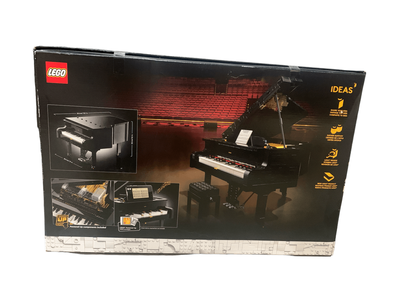 Lego 21323 Ideas #031 Grand Piano (Some Box Damage, See Pics)