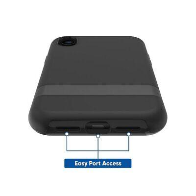 Onn 9757001 Slim Profile Phone Case with Kickstand for iPhone XR, Black