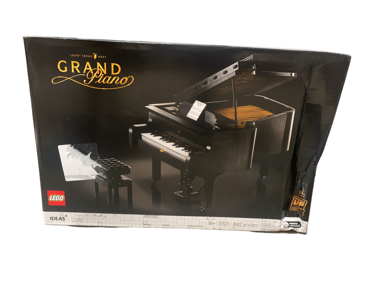 Lego 21323 Ideas #031 Grand Piano (Some Box Damage, See Pics)