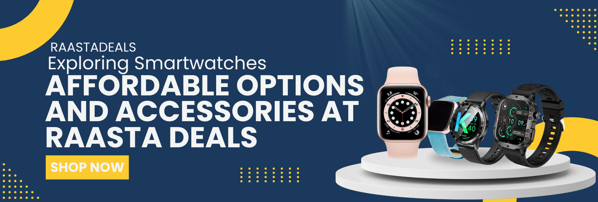 Exploring Smartwatches: Affordable Options and Accessories at Raasta Deals