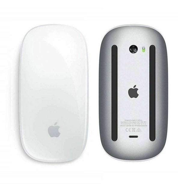 Genuine OEM Apple Magic Mouse 2 Silver MLA02LL/A, White/Silver