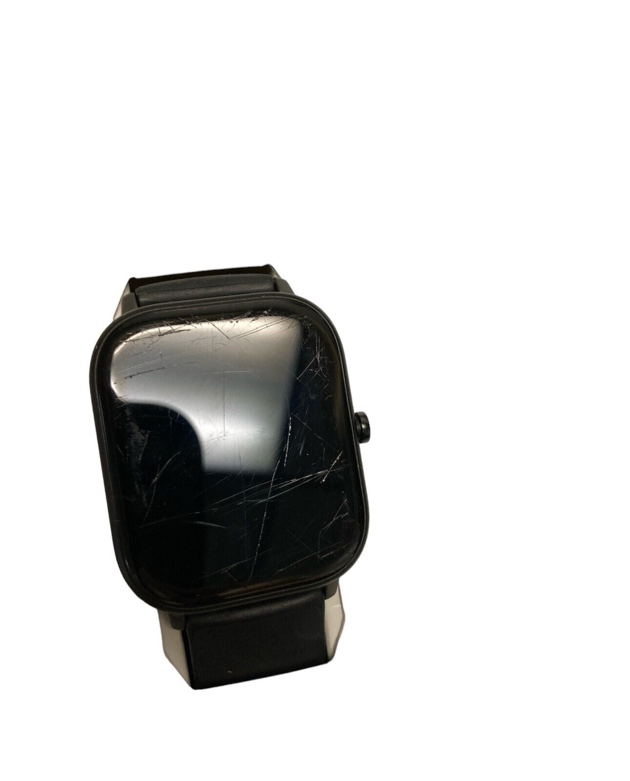 Amazfit GTS A1914 42mm Aluminum Case Black Silicone Strap - Black