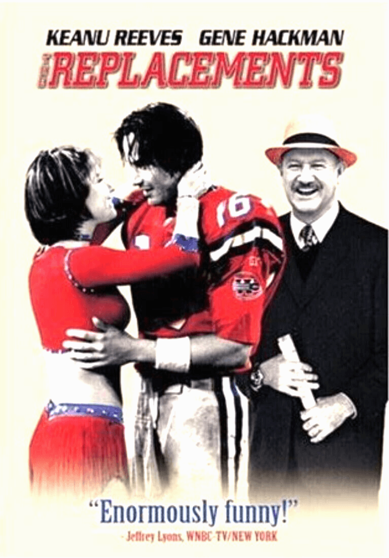 The Replacements (DVD, 2000) w/ Keanu Reeves & Gene Hackman