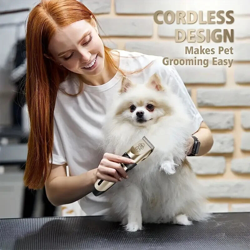 Professional Pet Grooming Kit - Usb Rechargeable Electric Clippers