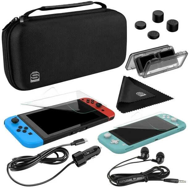 Surge Starter Kit 2.0, 11 in 1 Carrying Case & Accessories, Switch & Switch Lite