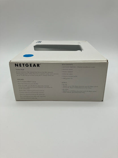 Bell Turbo Hub NETGEAR MBR1516 - 1BMCNS WiFi Enabled 802.11 4G LTE 100Mbps UnOrA
