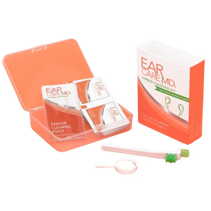 Ear Care MD Earbud Cleaning Kit with Storage Case & Multiple Accessories - NEW!