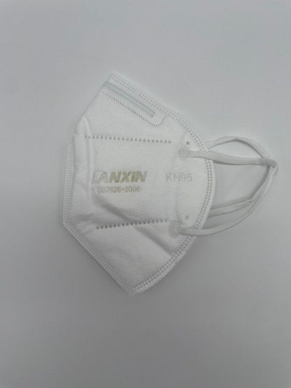 Disposable KN95 GB2626-2006 Mask, 50 Pieces, Individually Packaged, White