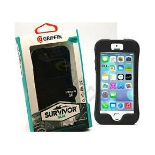 Survivor Clear, iPhone 5, 5s, Ultra-Slim, See-Through Protection, 4ft Drop Test