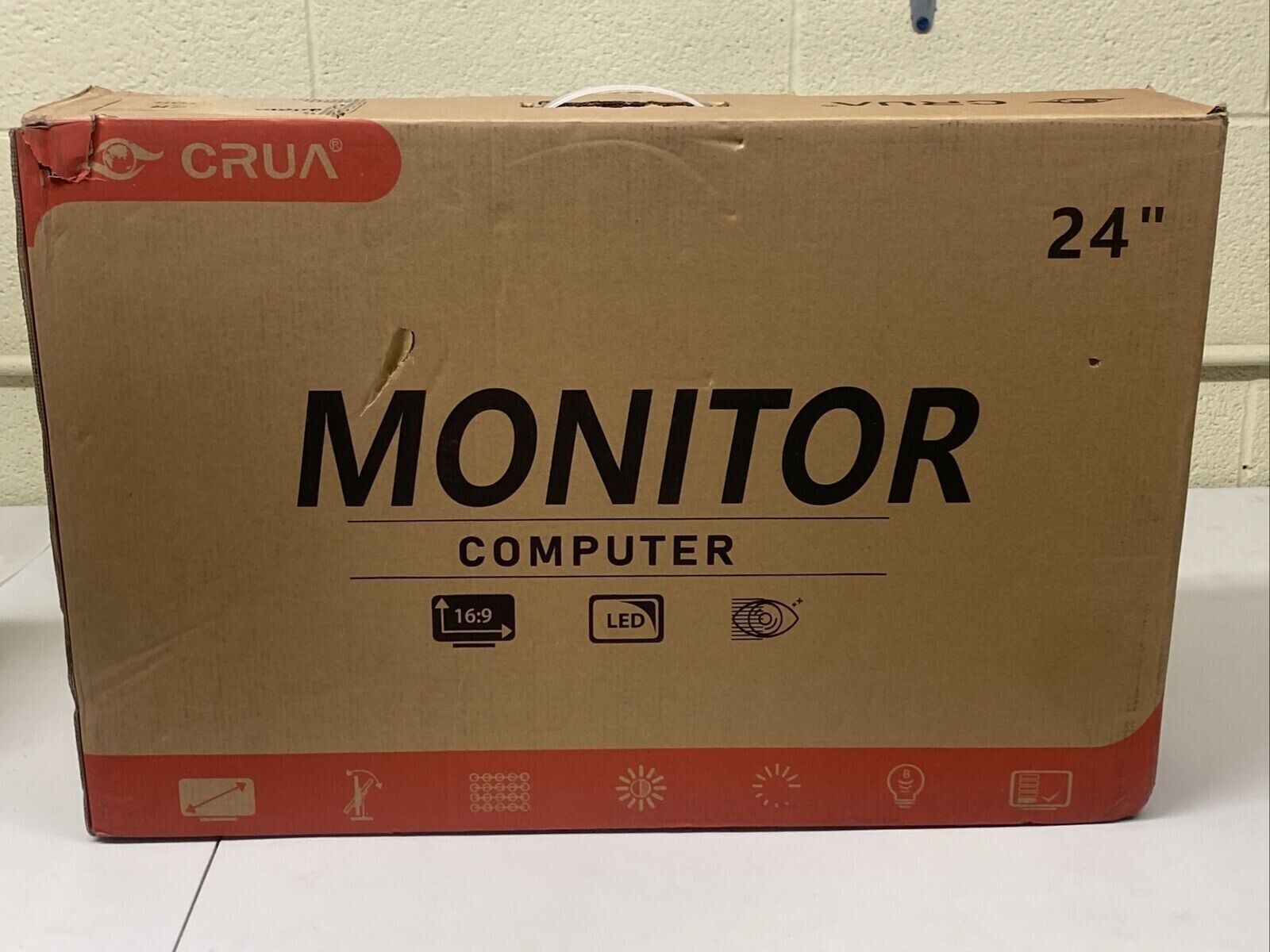 Crua 24” Super Computer Monitor 180hz Refresh Rate And 1080p Resolution CR240DM