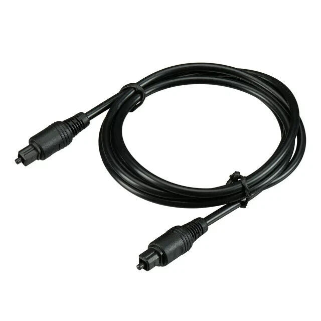 WATCH Onn Digital Optical  Audio Cable 6 Ft 100008593 Black