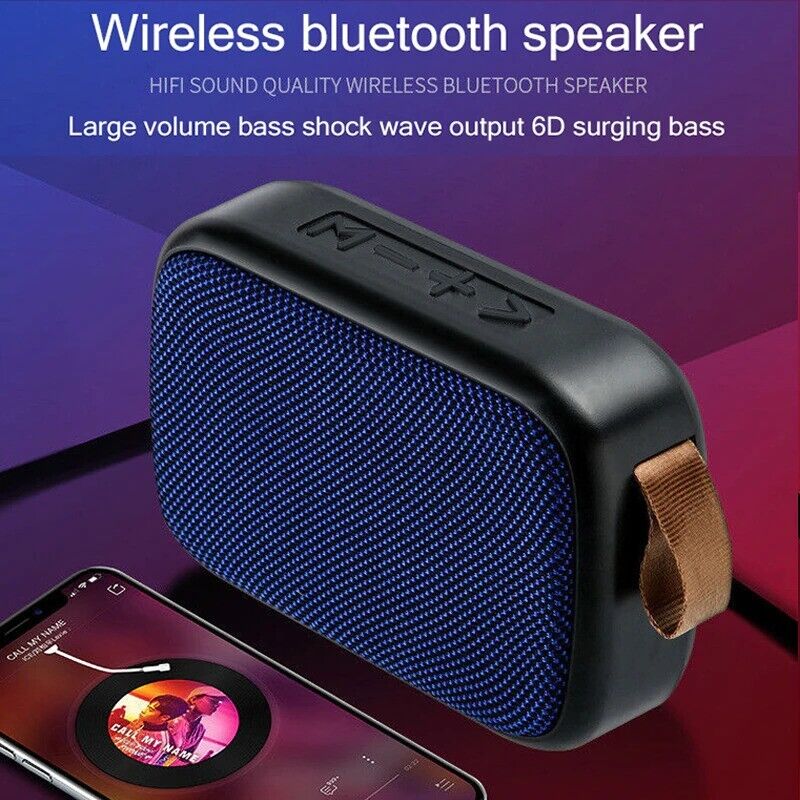 Portable Speaker - Blue/Black TABLEPRO MG2, Bluetooth, USB *NEW*