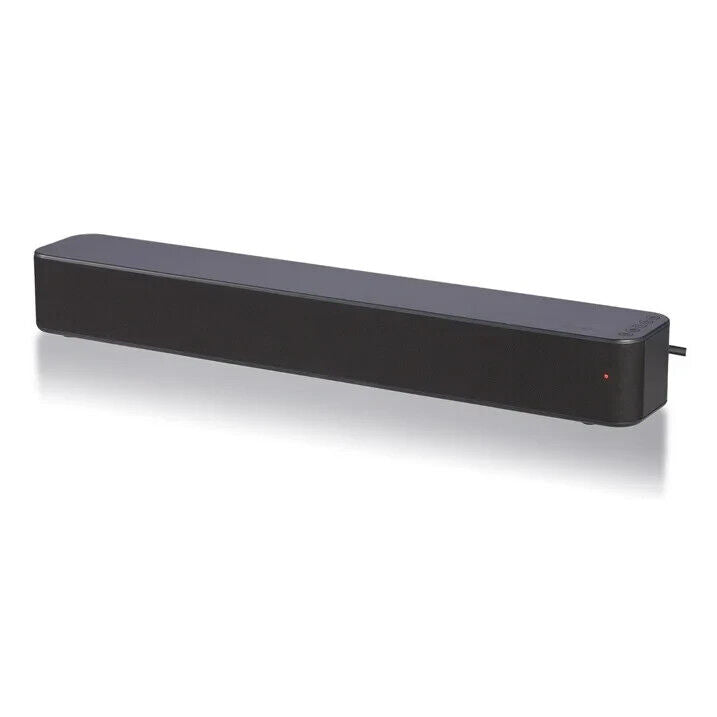 Onn 20'' 2.0 LED Soundbar with 2 Speakers, Black - READ NOTES - USB DOESN'T WORK