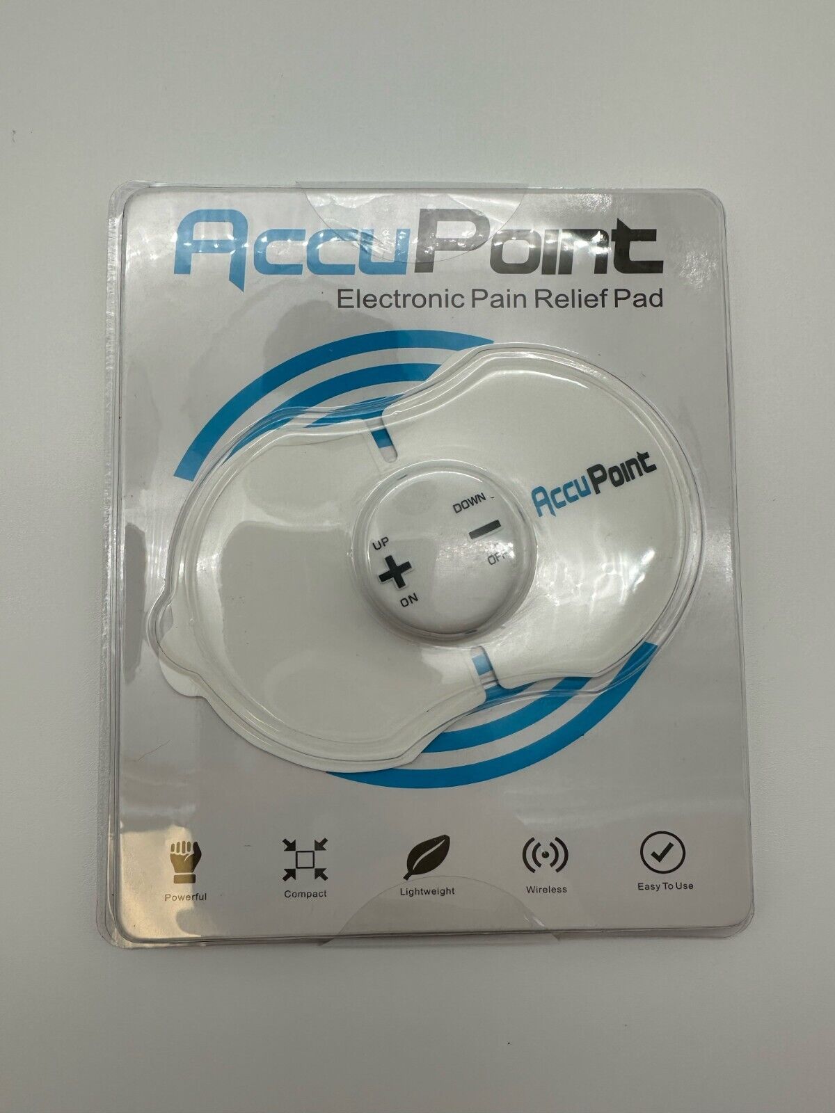 AccuPoint Electronic Pain Relief Pad Light Weight Wireless