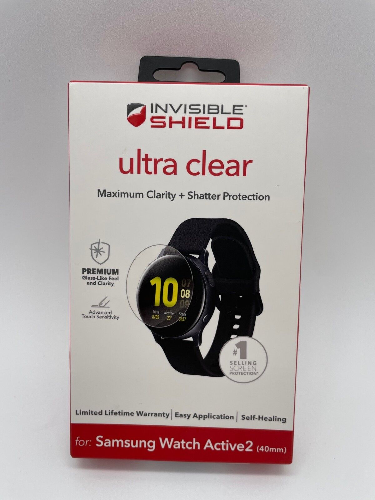 Zagg InvisibleShield Screen Protector for Samsung Watch Active2 (40mm) - NEW