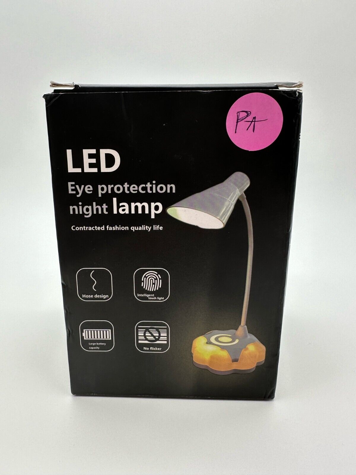 LED Eye Protection Night Lamp- Touch Light, USB Charging Line, 360 Bending