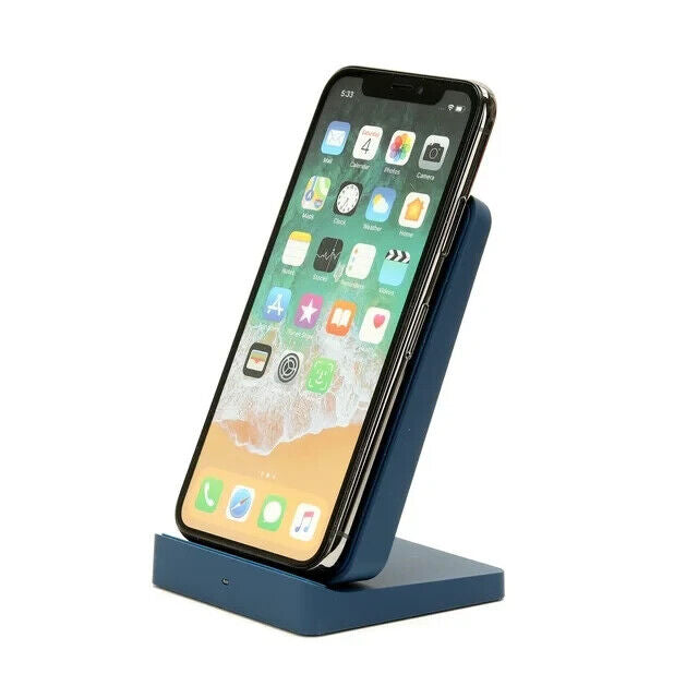 iHome Wireless Charging Stand: Qi Certified Fast Charge Station: 10W, for iPhone