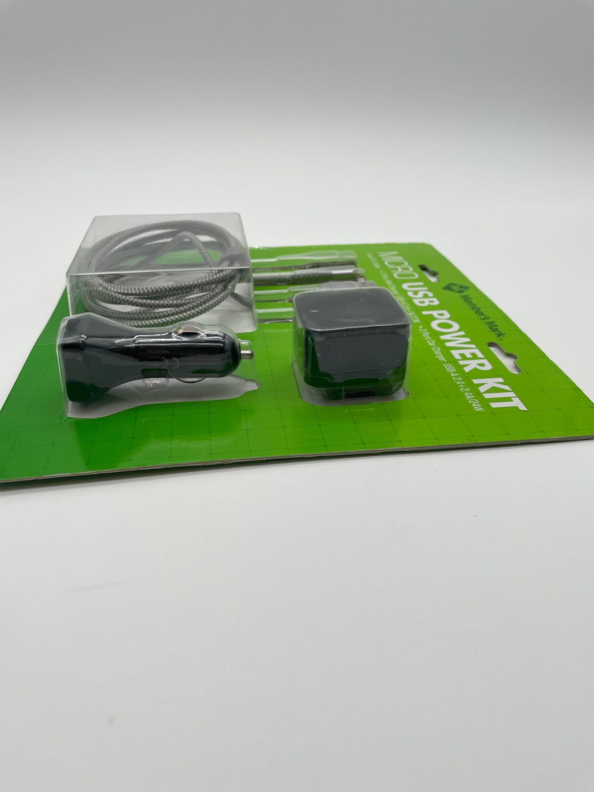 Member's Mark Micro USB Power Kit, Car & Wall Charger w/ Cables