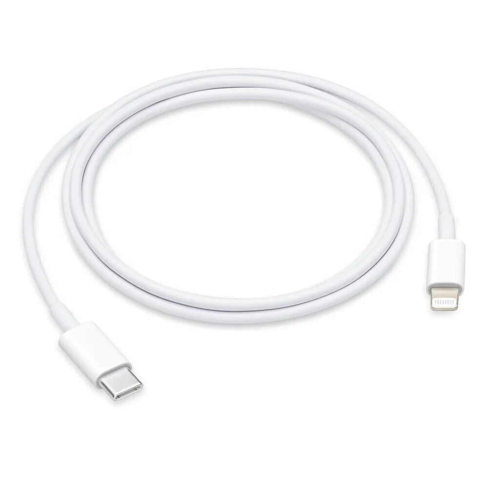 Genuine Apple Cable 1m USB-C to Lightning Cable - White- Made by Apple