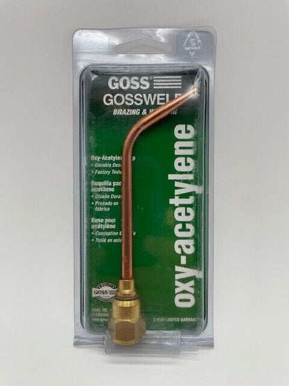 Goss Oxy-Acetylene Brazing & Welding Tip W-J-1 for Victor 3033-1 - NEW