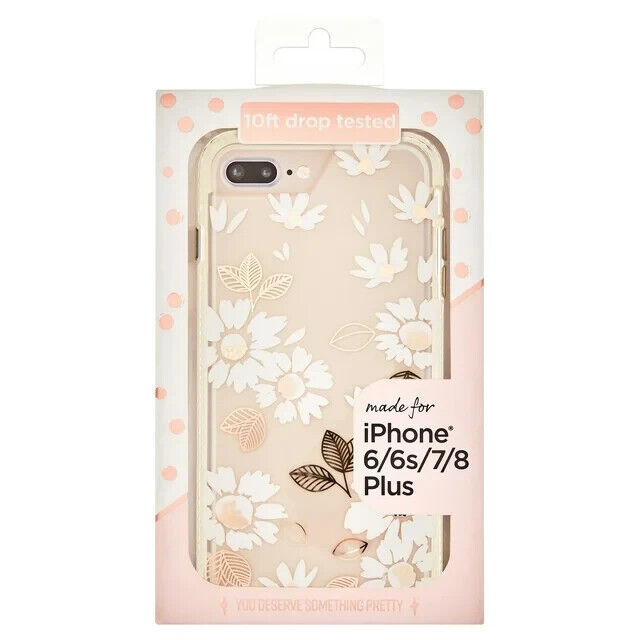 Fellowes Protective & Pretty for iPhone 6/6s/7/8 Plus Floral - 10ft Drop Tested