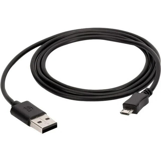 Griffin Charge/Sync Cable USB to Micro-USB Connector, 3', Universal, Black - NEW