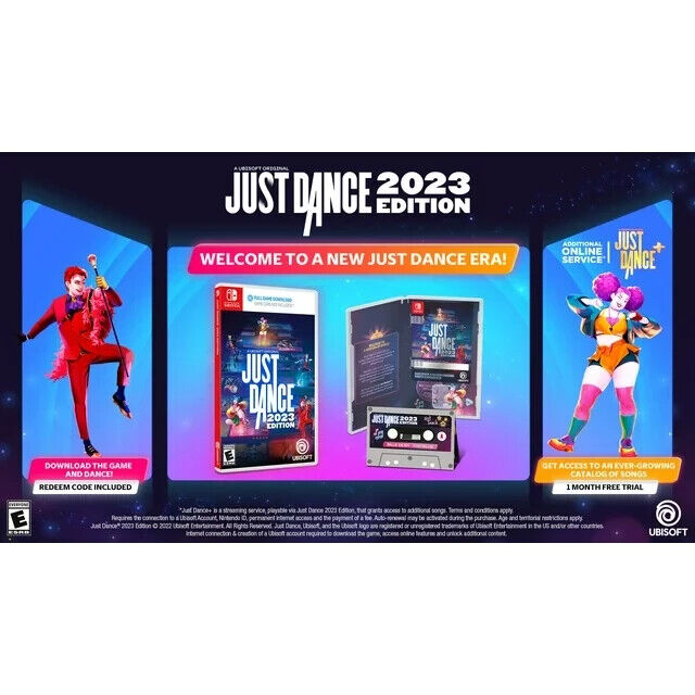 BRAND NEW SEALED! Just Dance 2023 Edition (Full Game Download) - Nintendo Switch