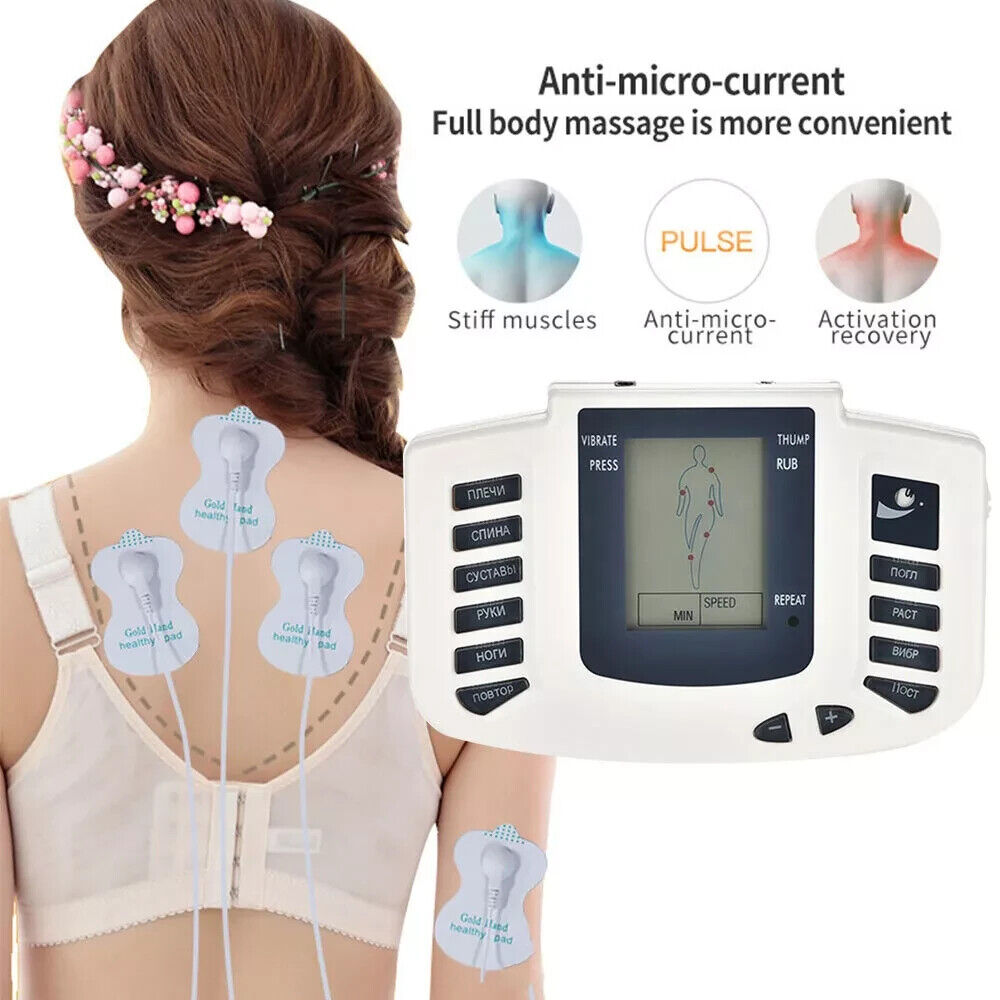 JR309 Electronic Pulse Massager Tens Ems Machine Electrical Nerve Muscle