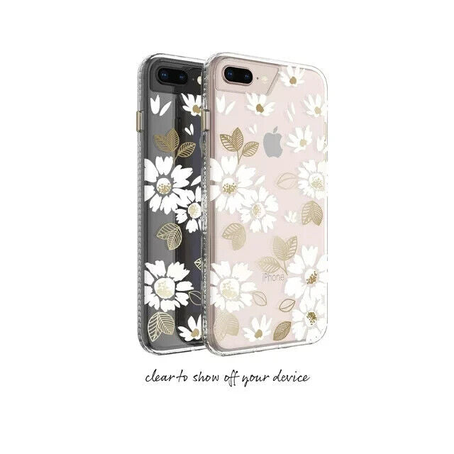 Fellowes Protective & Pretty for iPhone 6/6s/7/8 Plus Floral - 10ft Drop Tested