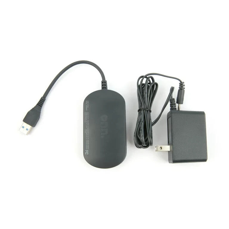 Surf Onn. Powered USB 3.0 Hub w/ 4 USB 3.0 Ports, Black