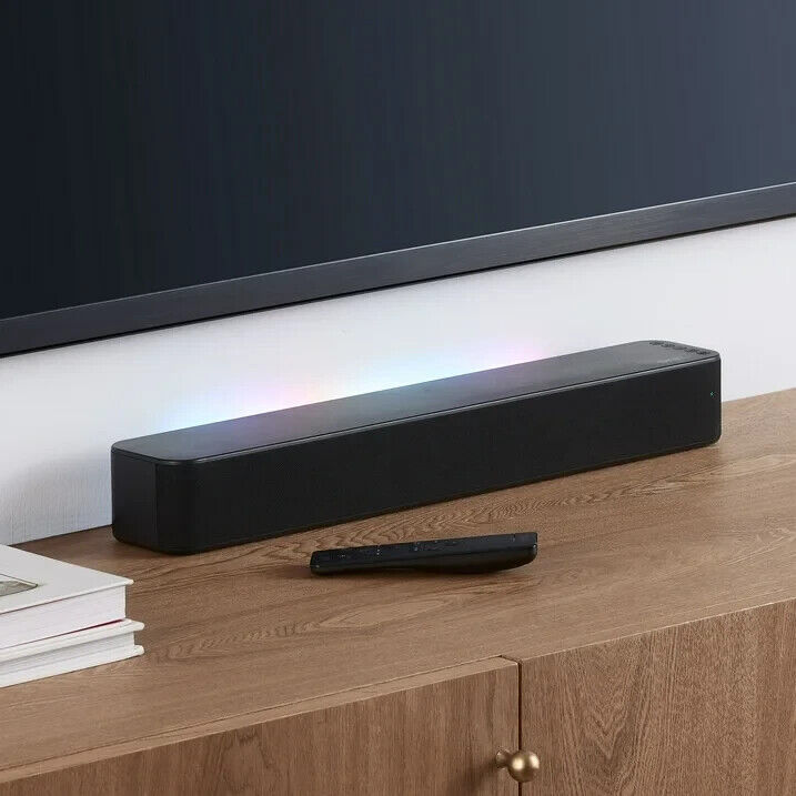 Onn 20'' 2.0 LED Soundbar with 2 Speakers, Black - READ NOTES - USB DOESN'T WORK