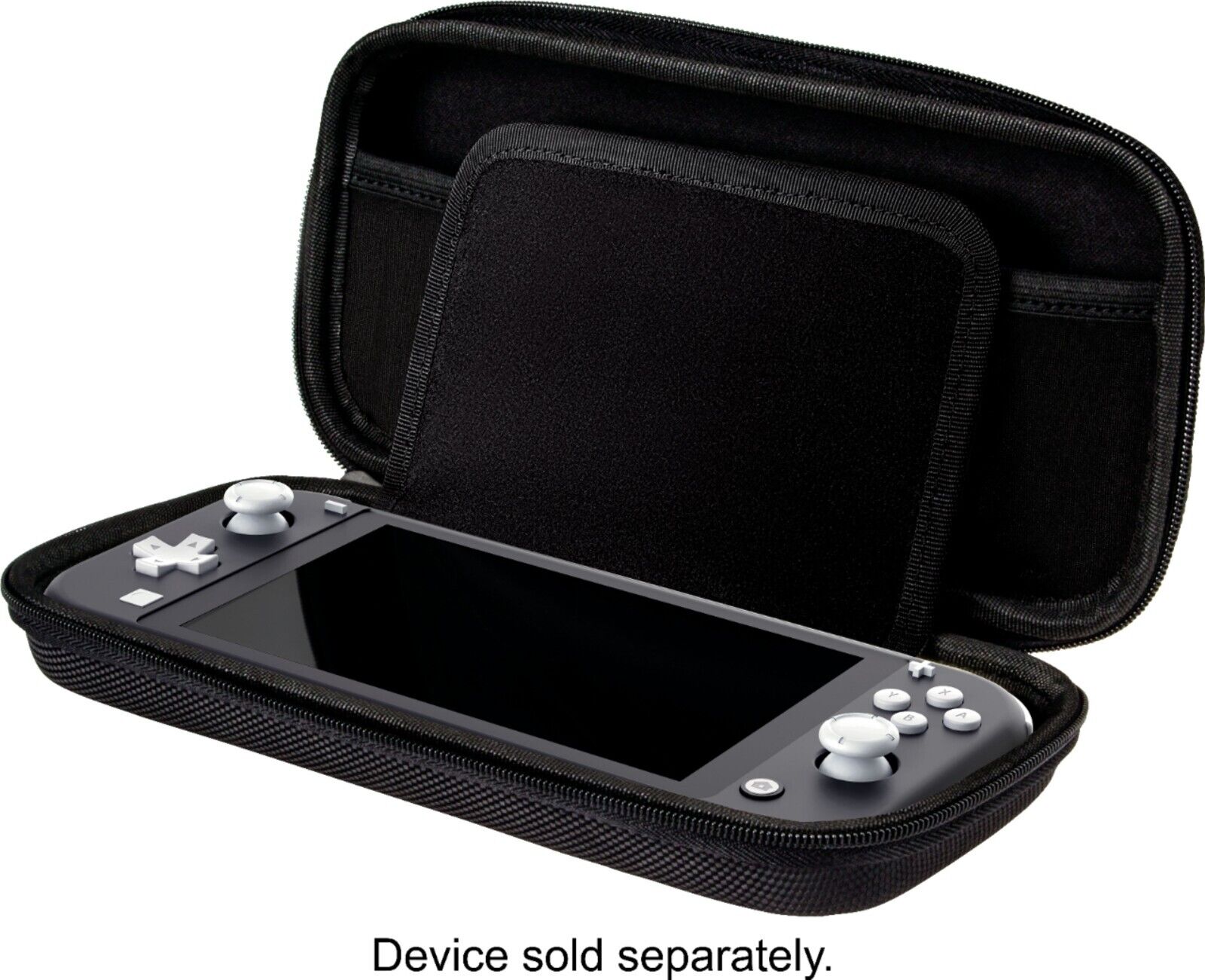 Insignia Go Case for Nintendo Switch Lite Black Carrying Case NS-NSMGC-C