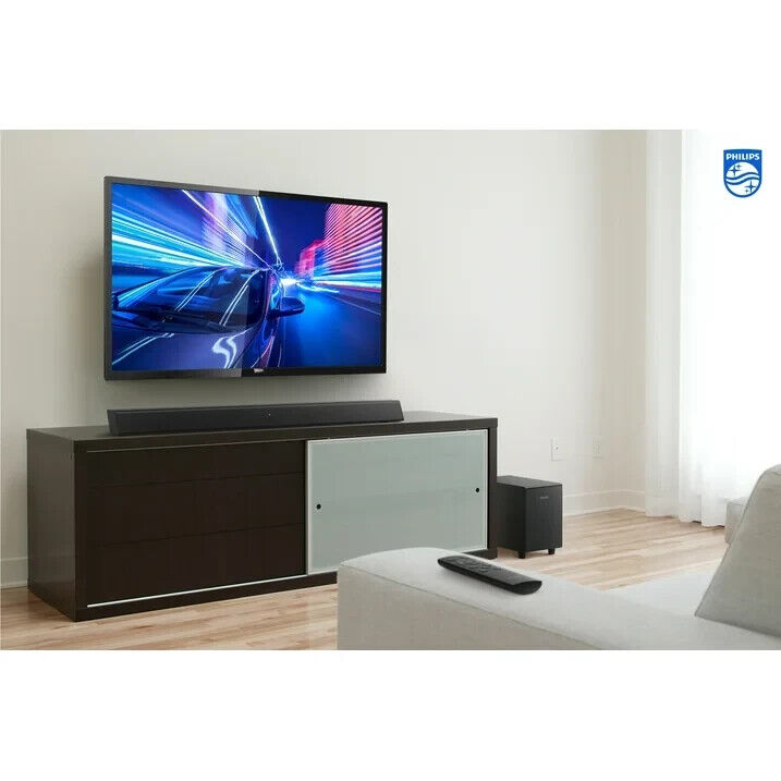 Philips Soundbar 5000 Series B5306 Speaker & Subwoofer -READ NOTES: No HDMI Port